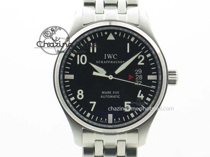 MIROTIME 0501 RelaxedFit Big Pilot Real PR IW500435 “Muhammad Ali” ZF Best Edition On Black Leather Strap A 7295